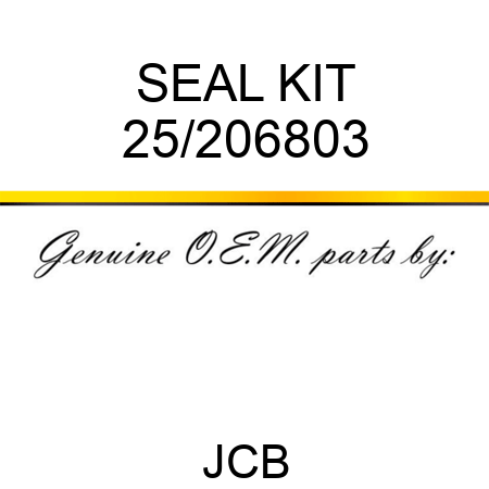 SEAL KIT 25/206803