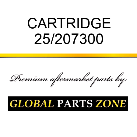 CARTRIDGE 25/207300