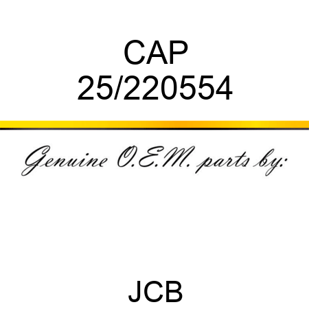 CAP 25/220554