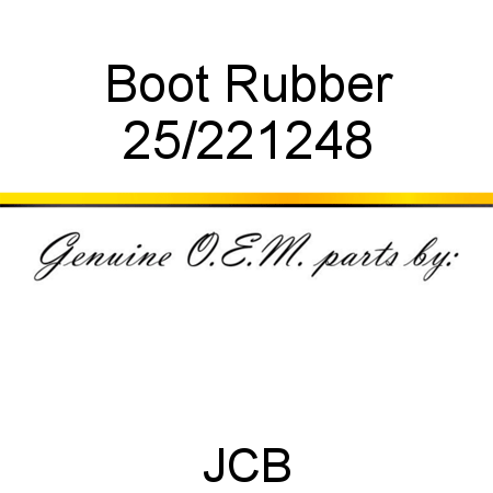 Boot, Rubber 25/221248