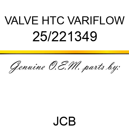 VALVE HTC VARIFLOW 25/221349