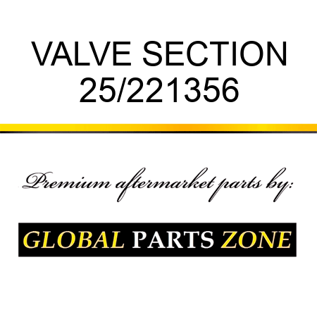VALVE SECTION 25/221356