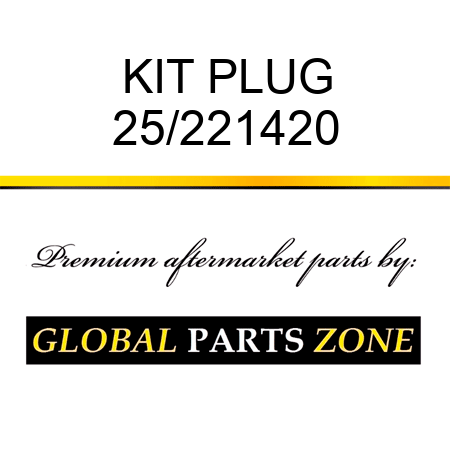 KIT PLUG 25/221420