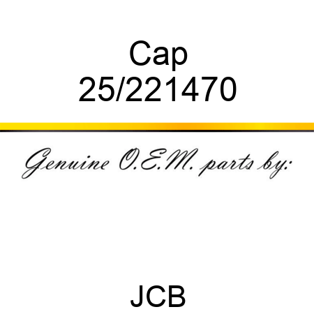Cap 25/221470