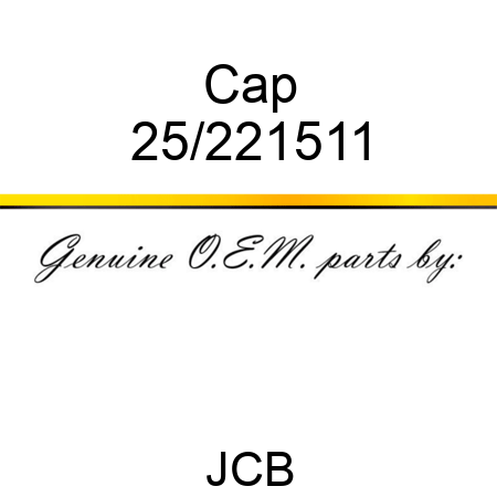 Cap 25/221511