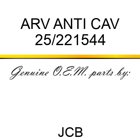 ARV ANTI CAV 25/221544