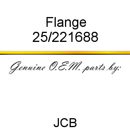 Flange 25/221688