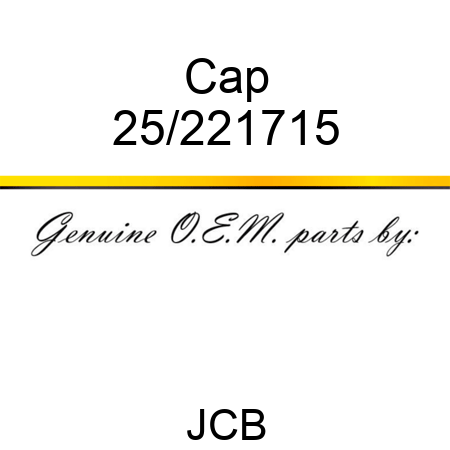 Cap 25/221715