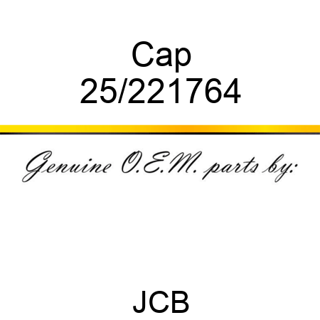 Cap 25/221764