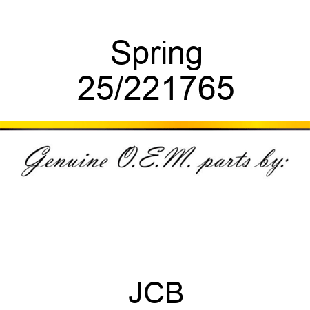 Spring 25/221765