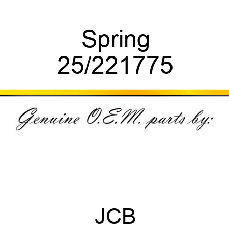 Spring 25/221775