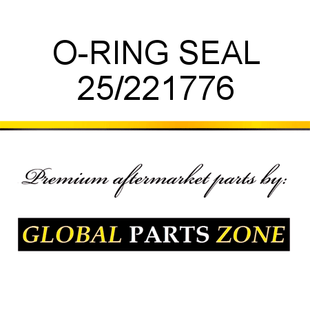 O-RING SEAL 25/221776