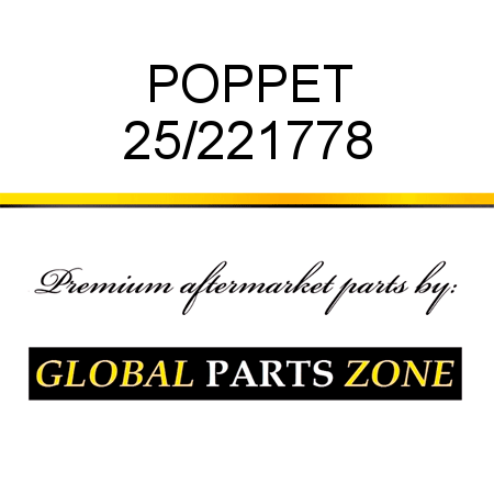POPPET 25/221778