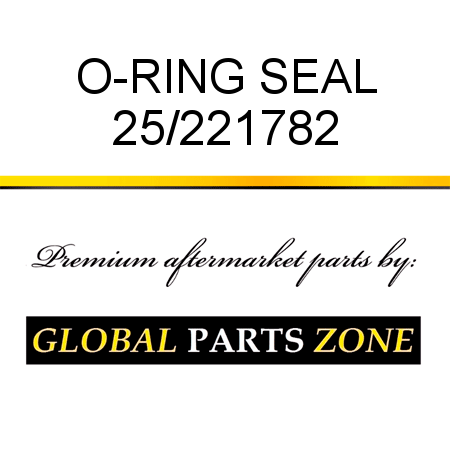 O-RING SEAL 25/221782