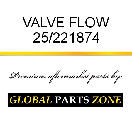 VALVE FLOW 25/221874