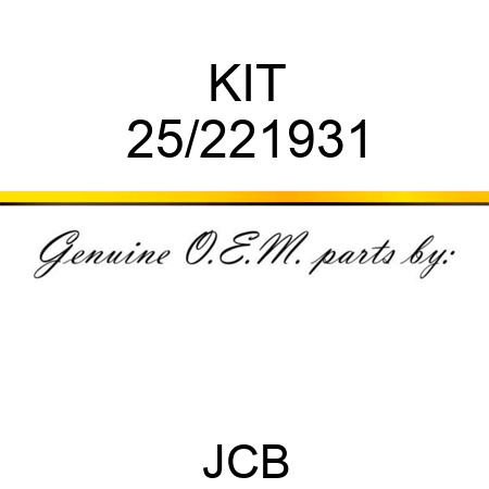 KIT 25/221931