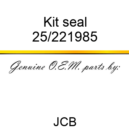Kit seal 25/221985