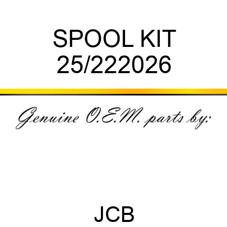 SPOOL, KIT 25/222026