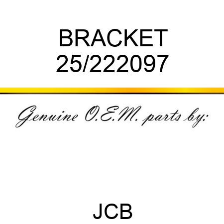 BRACKET 25/222097