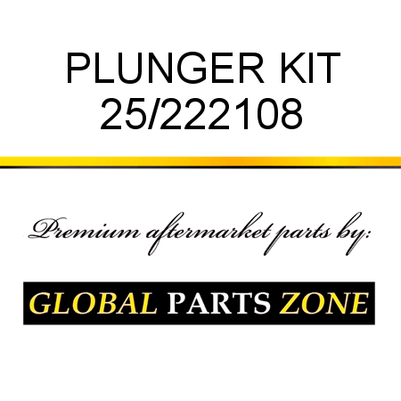 PLUNGER KIT 25/222108