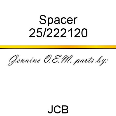 Spacer 25/222120