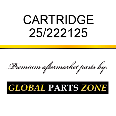 CARTRIDGE 25/222125