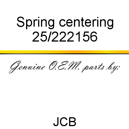 Spring, centering 25/222156
