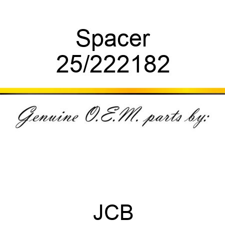 Spacer 25/222182