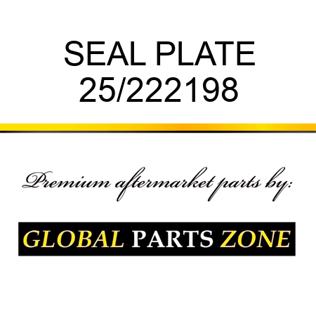 SEAL PLATE 25/222198