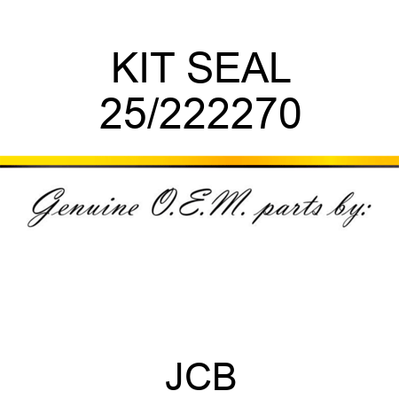 KIT SEAL 25/222270