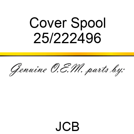 Cover Spool 25/222496