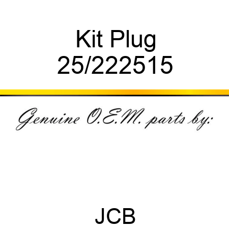 Kit Plug 25/222515