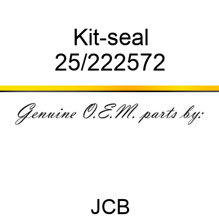 Kit-seal 25/222572