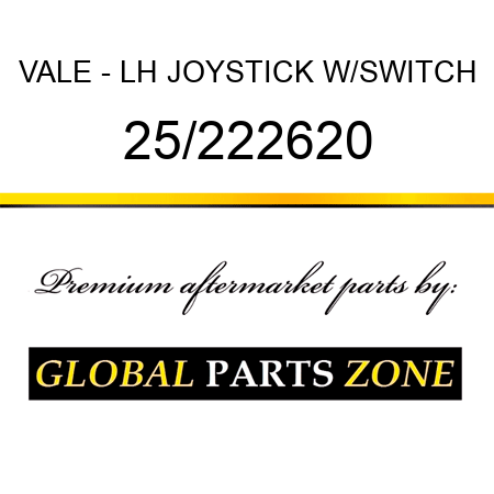 VALE - LH JOYSTICK W/SWITCH 25/222620