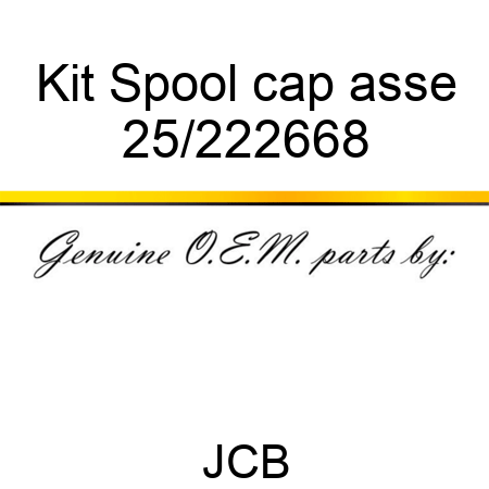 Kit Spool cap asse 25/222668
