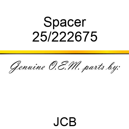 Spacer 25/222675