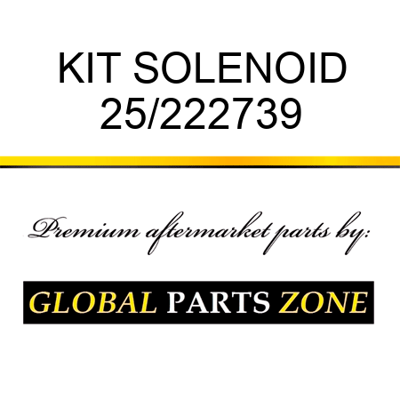 KIT SOLENOID 25/222739