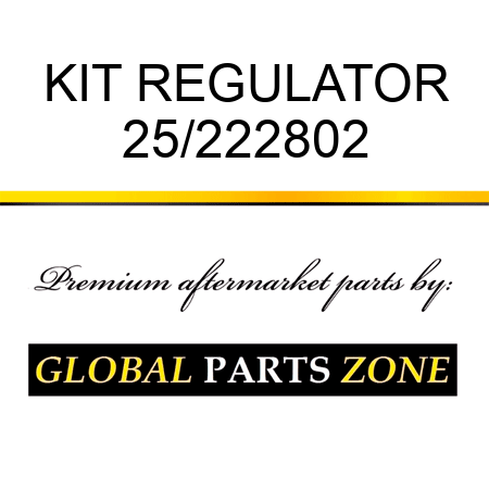 KIT REGULATOR 25/222802