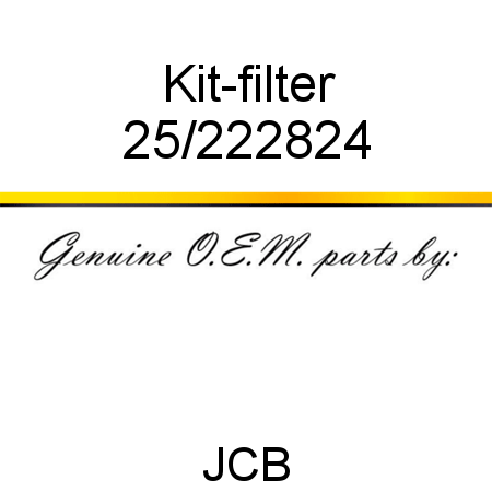 Kit-filter 25/222824