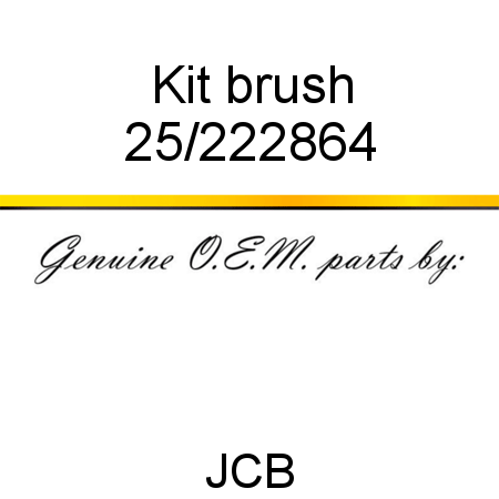 Kit, brush 25/222864