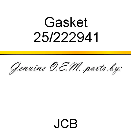 Gasket 25/222941