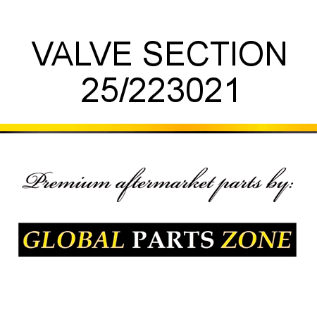 VALVE SECTION 25/223021
