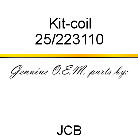 Kit-coil 25/223110