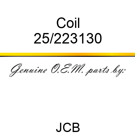 Coil 25/223130