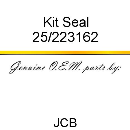 Kit, Seal 25/223162