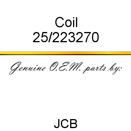 Coil 25/223270
