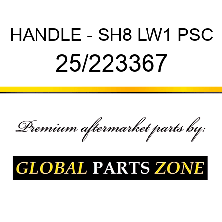HANDLE - SH8 LW1 PSC 25/223367