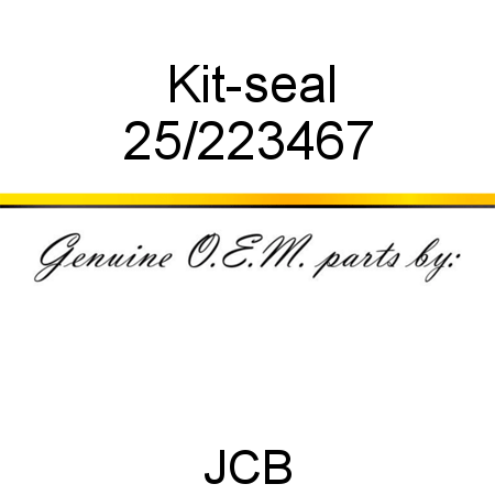 Kit-seal 25/223467