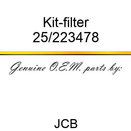 Kit-filter 25/223478