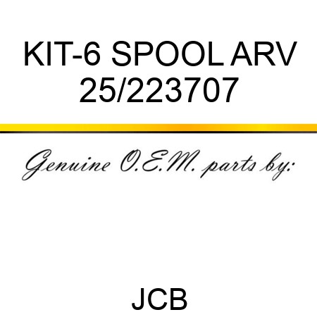 KIT-6 SPOOL ARV 25/223707